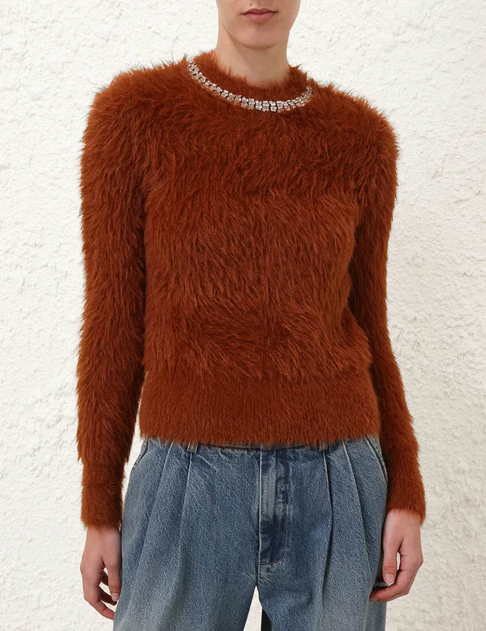 Women Zimmermann Clothing Illustration Fluffy Sweater Spice