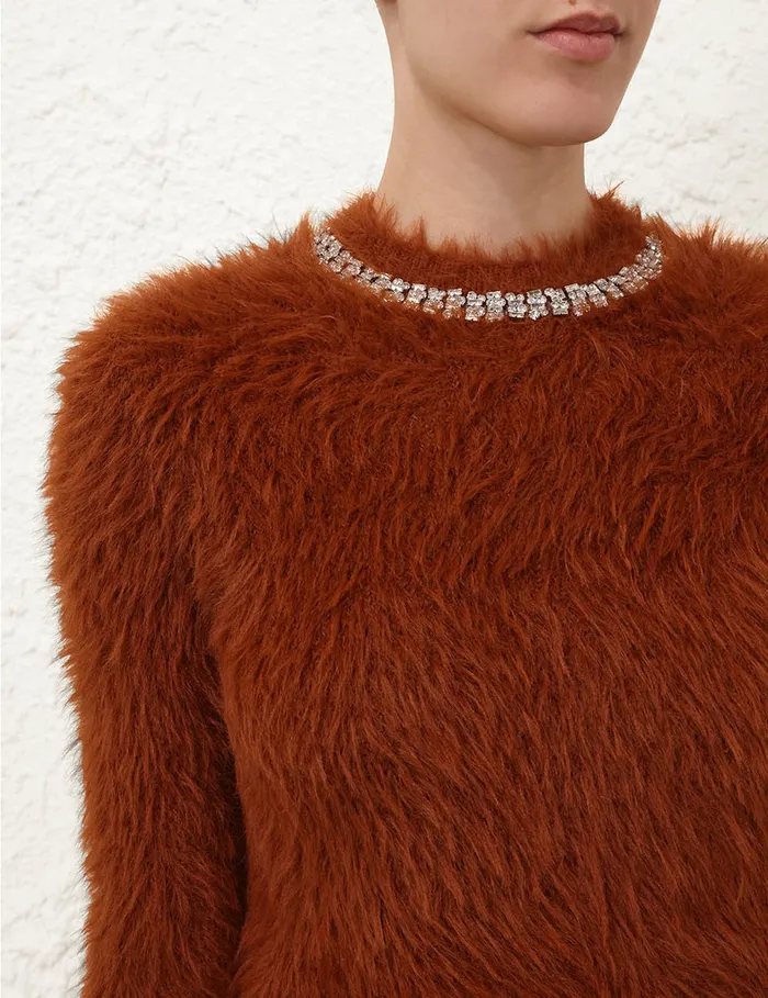 Women Zimmermann Clothing Illustration Fluffy Sweater Spice