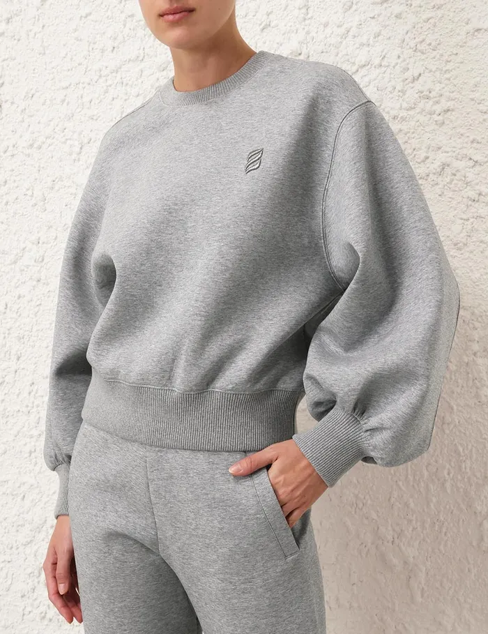 Women Zimmermann Clothing Illustration Sweater Grey Marle