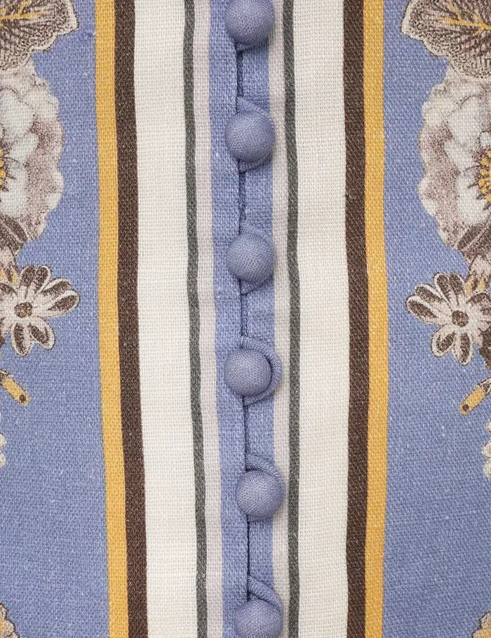 Women Zimmermann Clothing Ottie Slip Dress Blue Floral