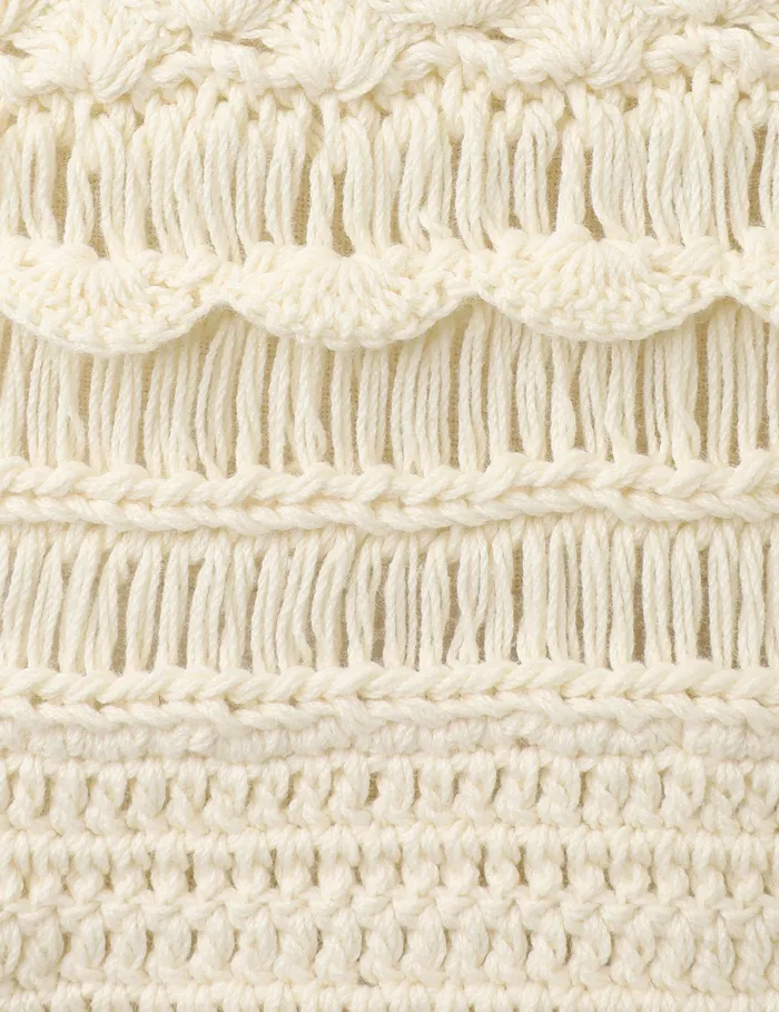 Women Zimmermann Clothing Waverly Crochet Midi Skirt Cream