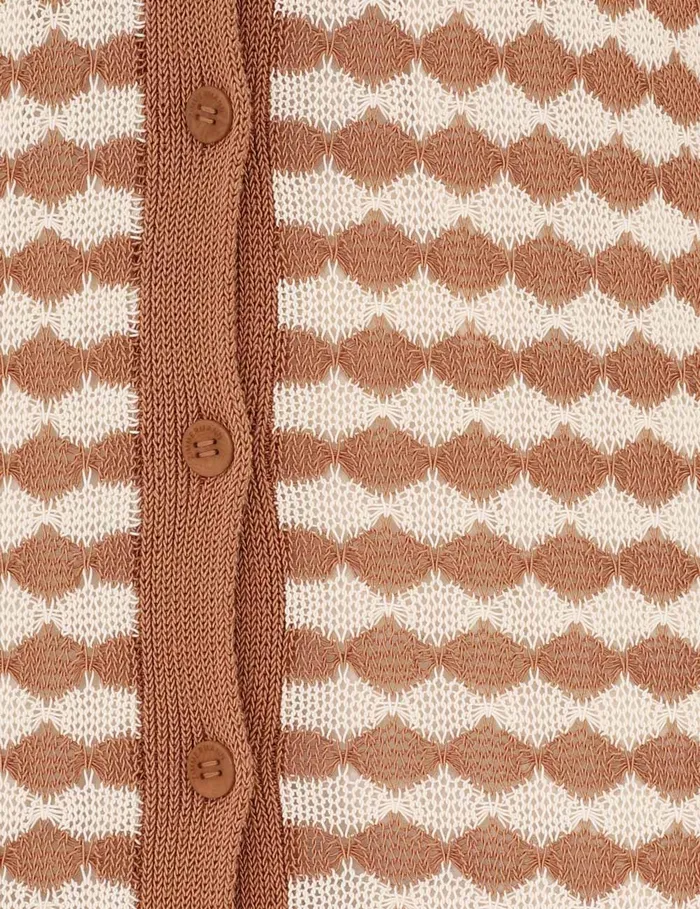 Women Zimmermann Dresses and Coverups Everley Scallop Knit Midi Soft Tancream