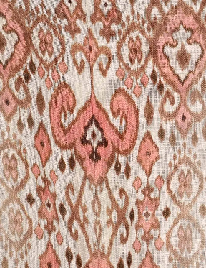 Women Zimmermann Dresses and Coverups Wylie Mini Dress Peach Ikat