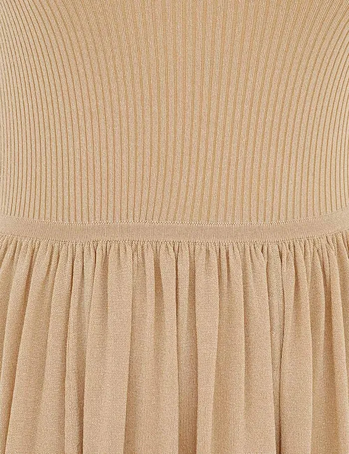 Women Zimmermann Dresses Crush Metallic Asymmetric Maxi Gold
