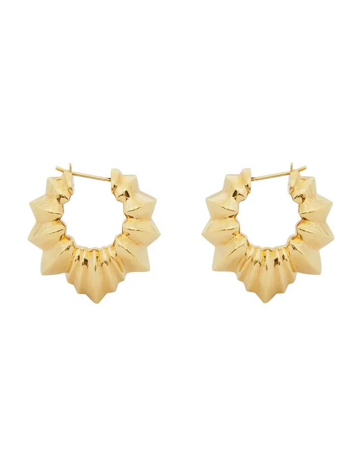 Women Zimmermann Earrings Deco Hoops Gold