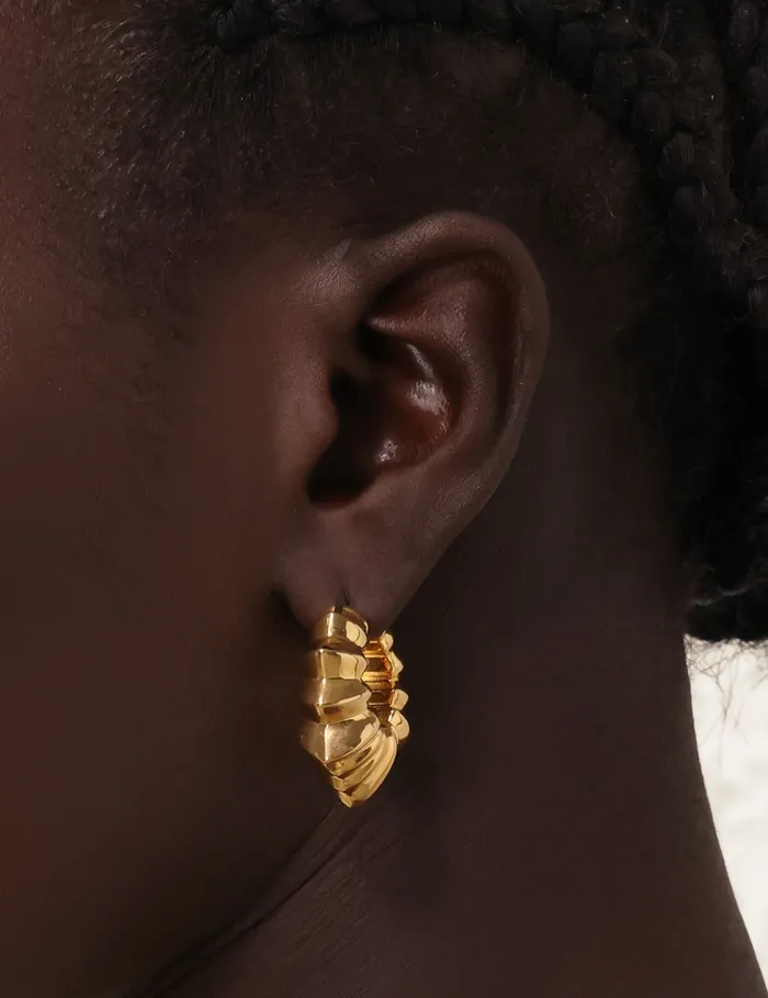 Women Zimmermann Earrings Deco Hoops Gold