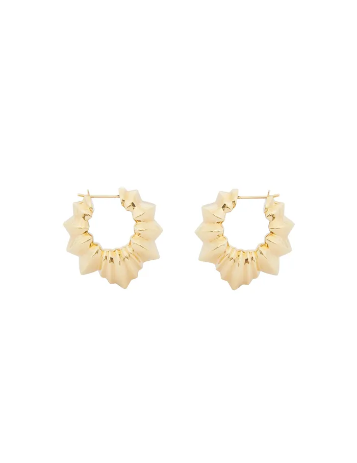 Women Zimmermann Earrings Deco Hoops Gold