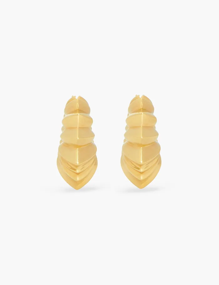 Women Zimmermann Earrings Deco Hoops Gold