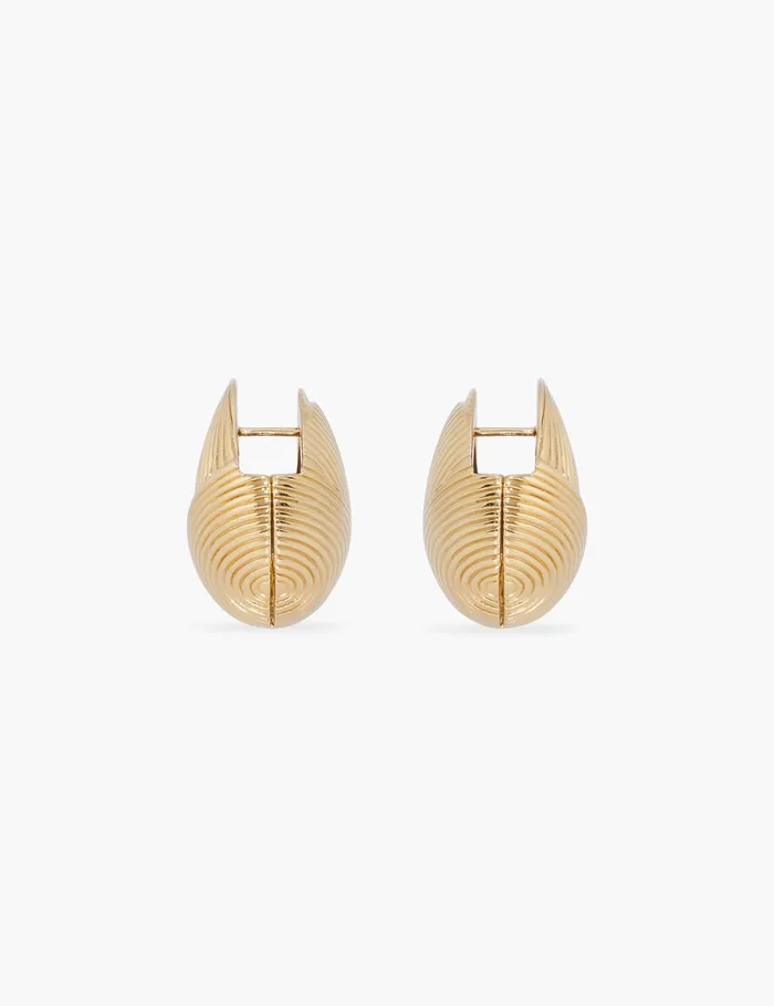 Women Zimmermann Earrings Pebble Mini Studs Gold