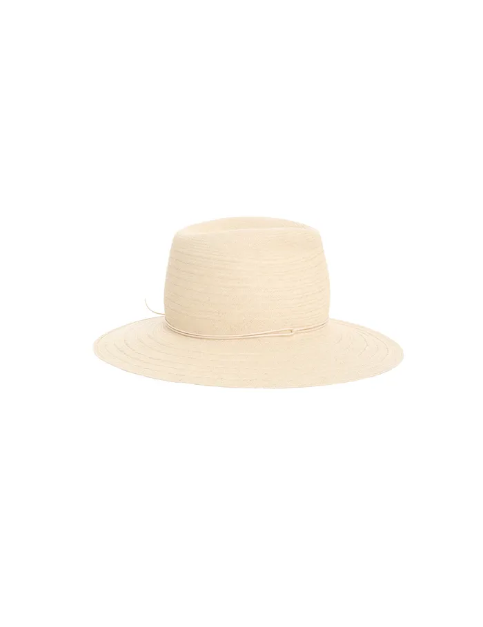 Women Zimmermann Hats Stripe Fedora Natural