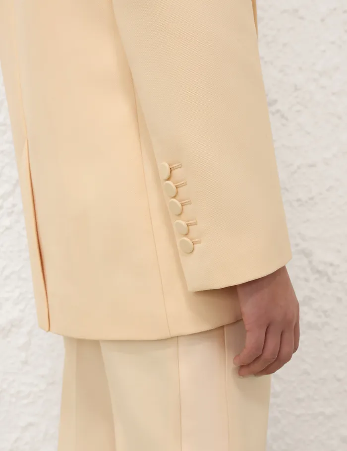 Women Zimmermann Jackets and Coats Illustration Shawl Tux Jacket Tea