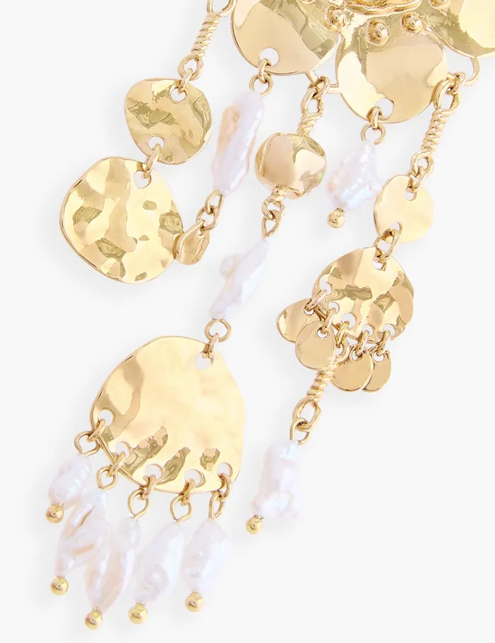 Women Zimmermann Jewellery Bellis Chandeliers Goldpearl