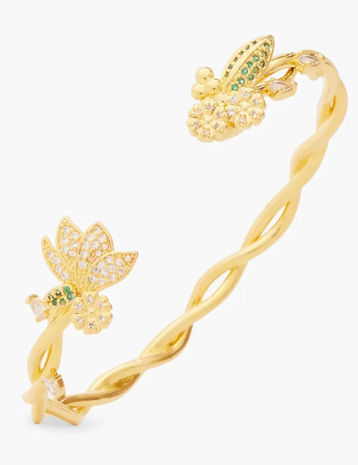 Women Zimmermann Jewellery Bloom Cuff Goldgreen