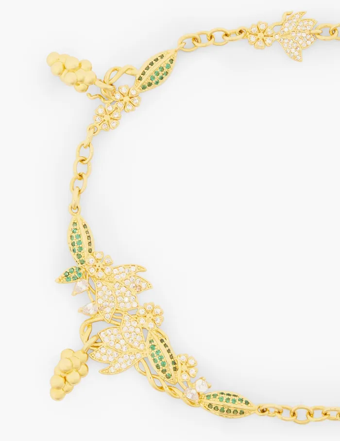 Women Zimmermann Jewellery Bloom Necklace Goldgreen