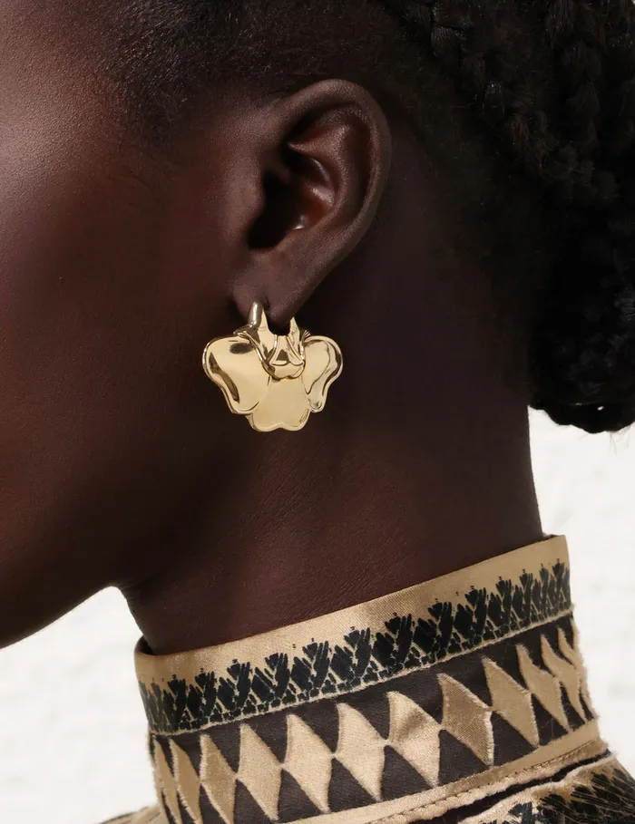 Women Zimmermann Jewellery Flore Earrings Gold