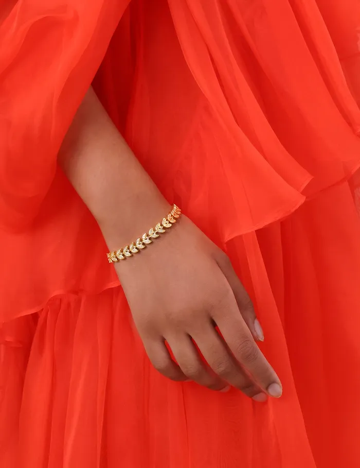 Women Zimmermann Jewellery Laurel Bracelet Gold