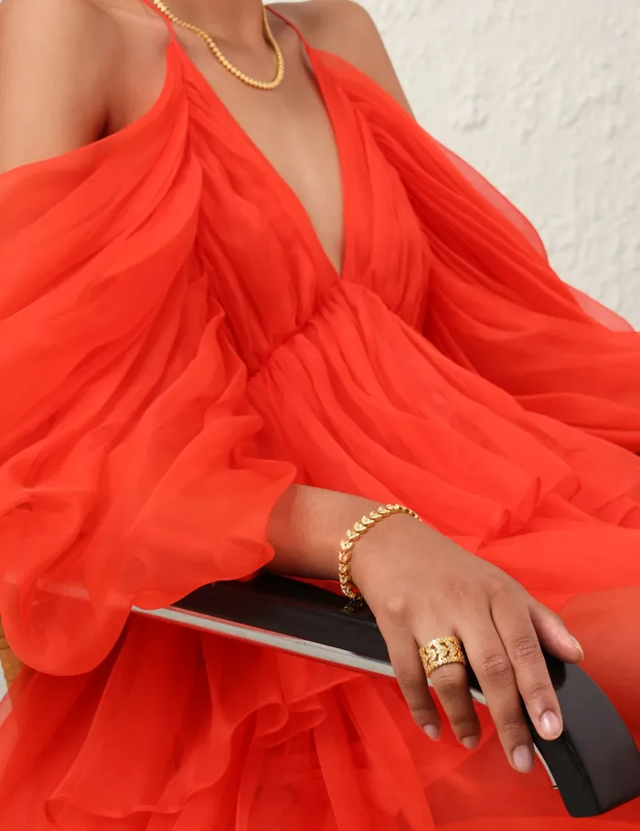 Women Zimmermann Jewellery Laurel Bracelet Gold