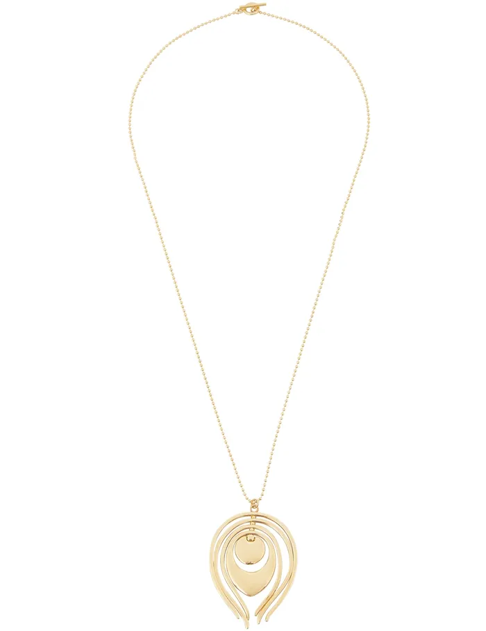 Women Zimmermann Jewellery Muse Pendant Gold