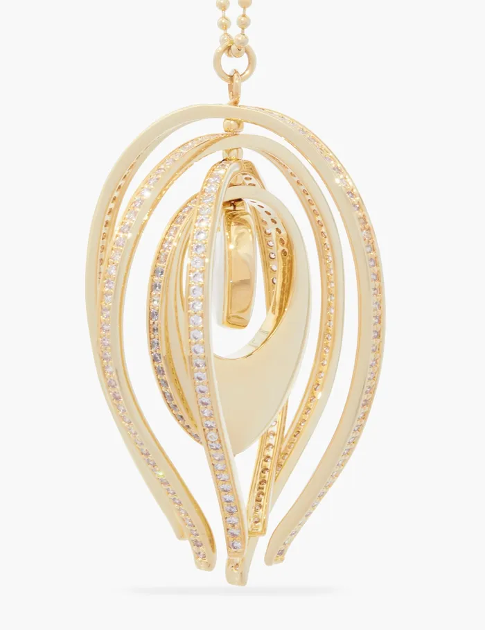 Women Zimmermann Jewellery Muse Pendant Gold