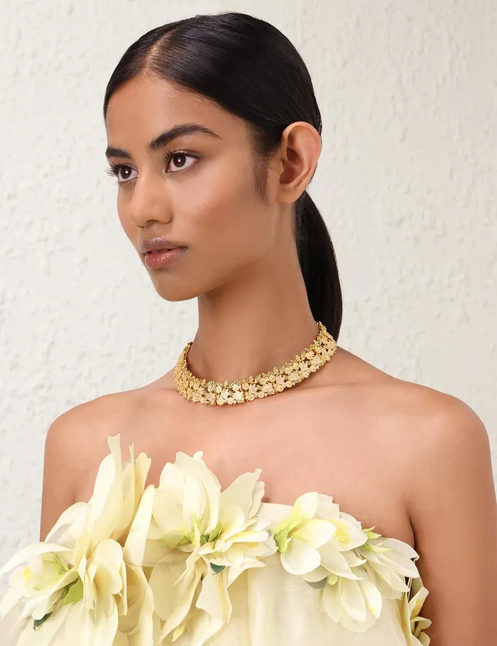 Women Zimmermann Necklaces Bloom Necklace Goldgreen