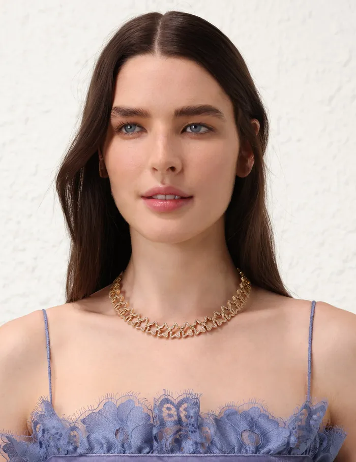 Women Zimmermann Necklaces Stella Choker Gold