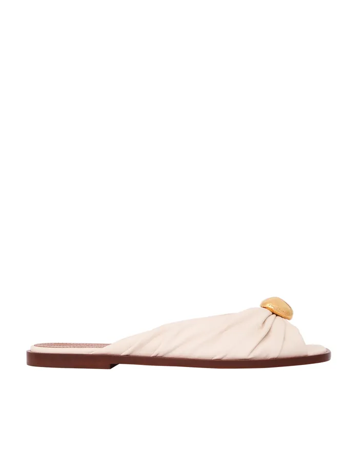 Women Zimmermann Shoes Gleam Slide Vanilla