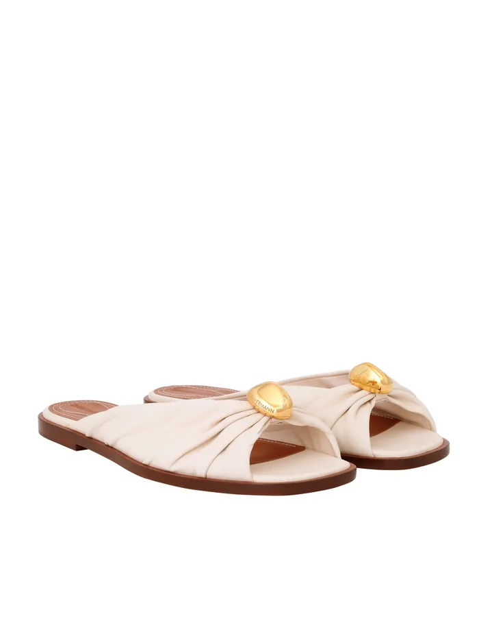 Women Zimmermann Shoes Gleam Slide Vanilla