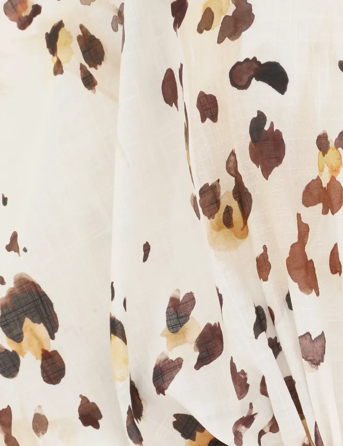 Women Zimmermann Shorts and Pants Acacia Relaxed Short Watercolour Leopard