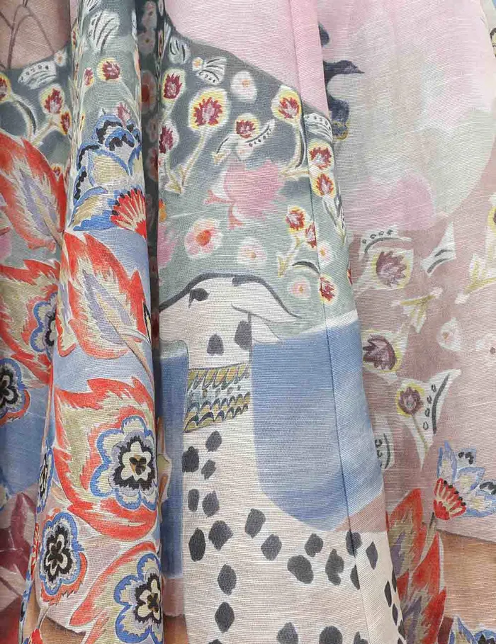 Women Zimmermann Skirts Illustration Godet Skirt Eden Garden