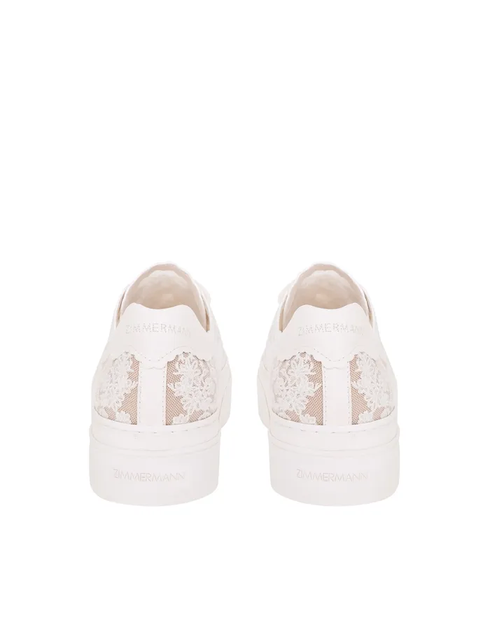 Women Zimmermann Sneakers Pixie Low Sneaker Ivory