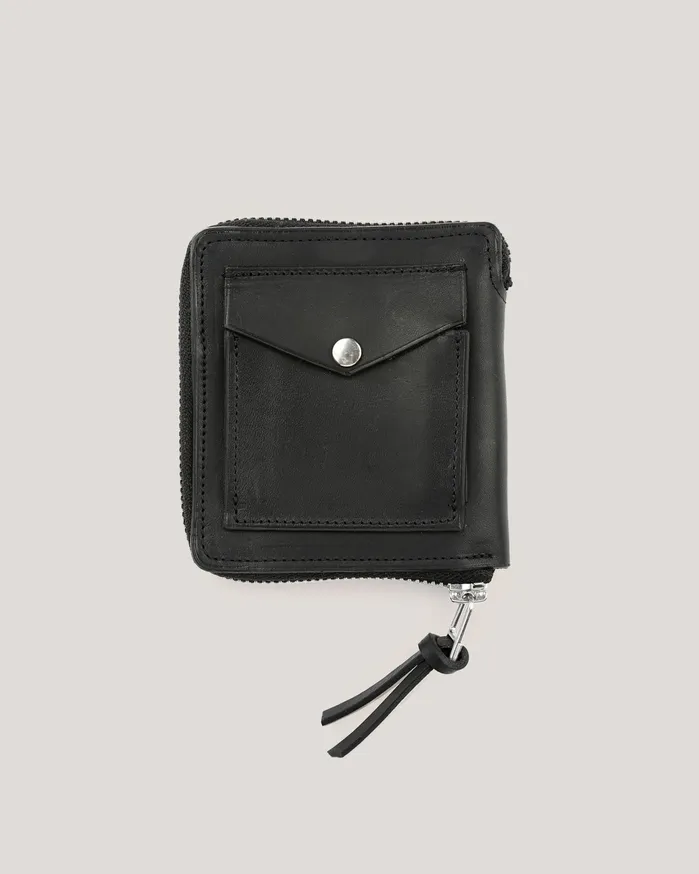 Women Zip Wallet Black YMC Bags and Wallets
